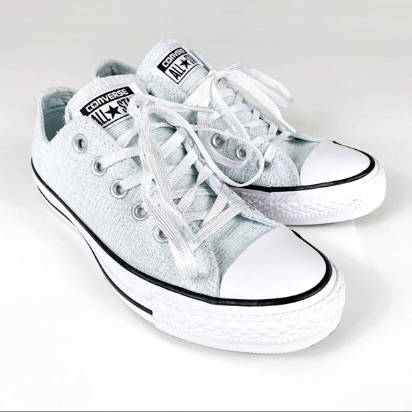 white shimmer converse